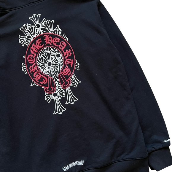 Chrome Hearts Designer 2-Sided Zip Up Hoodie Size XL NEW CONDITION - Picture 2 of 12